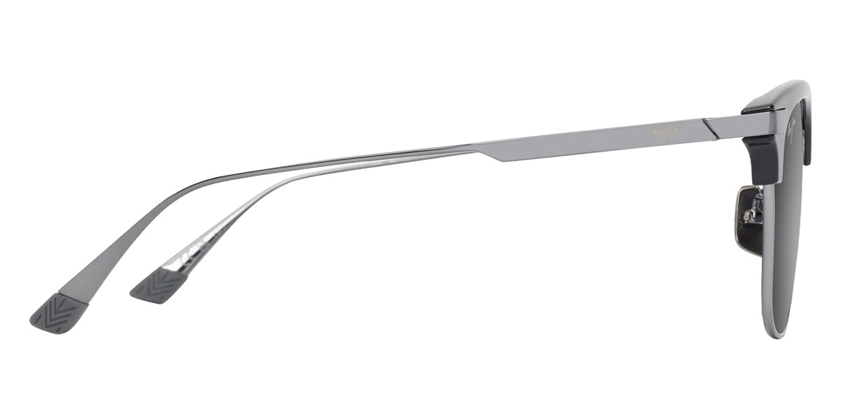 Maui Jim KALAUNU ASIAN FIT GS629-02 55 - Shiny Black with Dark Silver #id:mjigs62902_s:106110