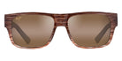 Maui Jim KEAHI H873-10 56 - Brown Stripe #id:mjih87310_s:148100