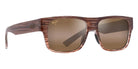 Maui Jim KEAHI H873-10 56 - Brown Stripe #id:mjih87310_s:148105