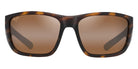 Maui Jim AMBERJACK H896-10 60 - Matte Tortoise with Black Rubber #id:mjih89610_s:148100