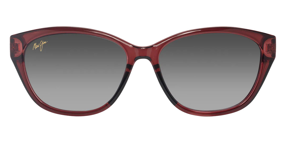 Maui Jim PŪNONO MM344-002 54 - Shiny Transparent Burgundy #id:mjimm344002_s:166100