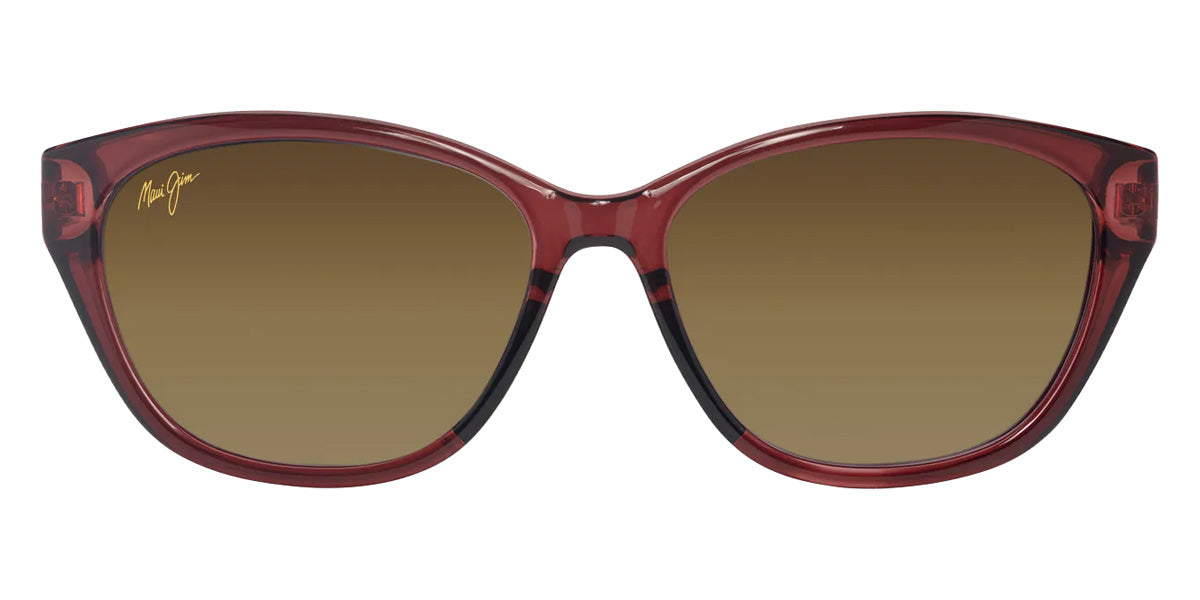 Maui Jim PŪNONO MM344-006 54 - Shiny Transparent Burgundy #id:mjimm344006_s:168100