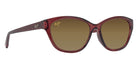 Maui Jim PŪNONO MM344-006 54 - Shiny Transparent Burgundy #id:mjimm344006_s:168105
