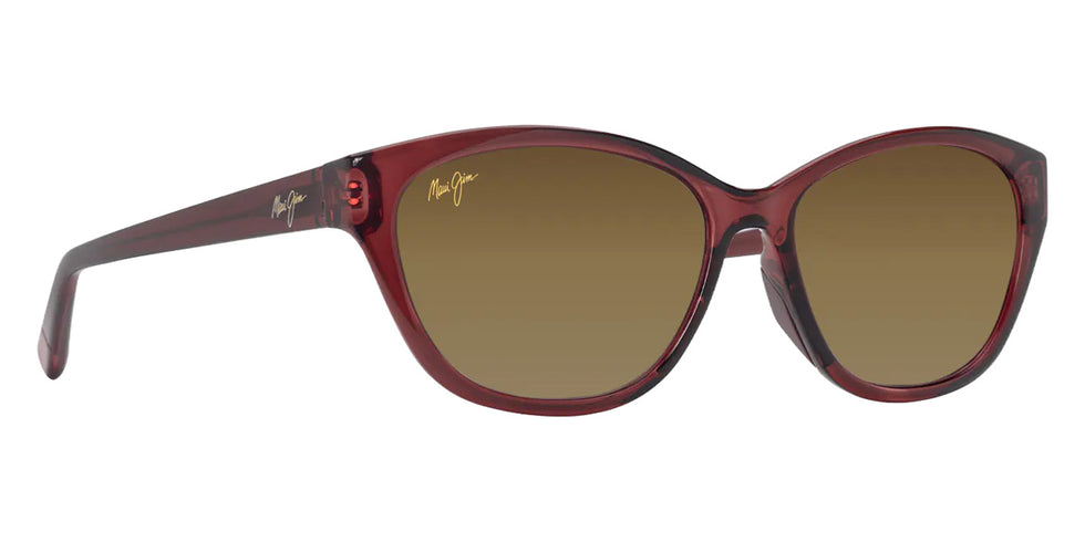 Maui Jim PŪNONO MM344-006 54 - Shiny Transparent Burgundy #id:mjimm344006_s:168105