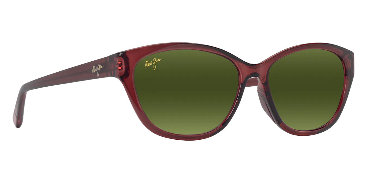 Maui Jim PŪNONO MM344-027 54 - Shiny Transparent Burgundy #id:mjimm344027_s:170105