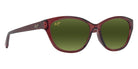 Maui Jim PŪNONO MM344-027 54 - Shiny Transparent Burgundy #id:mjimm344027_s:170105