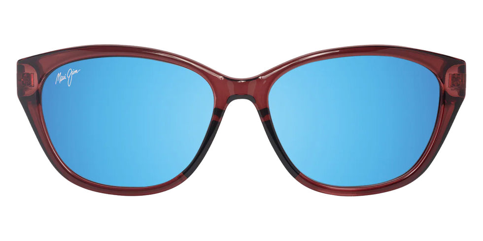 Maui Jim PŪNONO MM344-031 54 - Shiny Transparent Burgundy #id:mjimm344031_s:160100