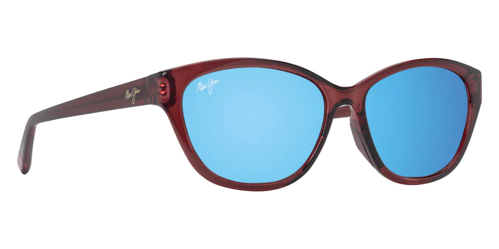 Maui Jim PŪNONO MM344-031 54 - Shiny Transparent Burgundy #id:mjimm344031_s:160105