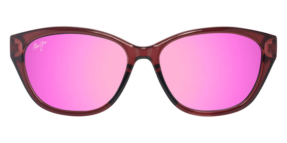 Maui Jim PŪNONO MM344-035 54 - Shiny Transparent Burgundy #id:mjimm344035_s:174100