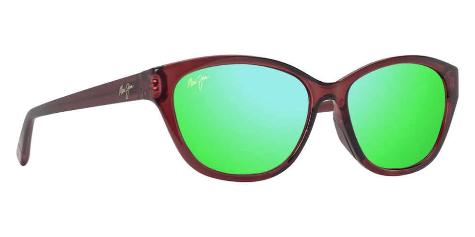 Maui Jim PŪNONO MM344-043 54 - Shiny Transparent Burgundy #id:mjimm344043_s:164105