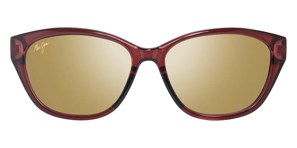 Maui Jim PŪNONO MM344-047 54 - Shiny Transparent Burgundy #id:mjimm344047_s:162100