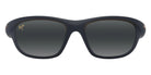 Maui Jim HAULANI MM349-002 62 - Matte Solid Dark Blue with Orange #id:mjimm349002_s:146100