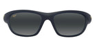 Maui Jim HAULANI MM349-003 62 - Matte Solid Dark Blue with Yellow #id:mjimm349003_s:126100