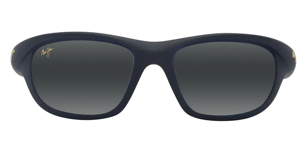 Maui Jim HAULANI MM349-003 62 - Matte Solid Dark Blue with Yellow #id:mjimm349003_s:126100