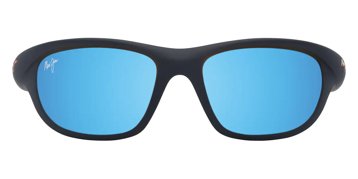 Maui Jim HAULANI MM349-005 62 - Matte Solid Dark Blue with Orange #id:mjimm349005_s:140100