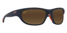 Maui Jim HAULANI MM349-014 62 - Matte Solid Dark Blue with Orange #id:mjimm349014_s:148105