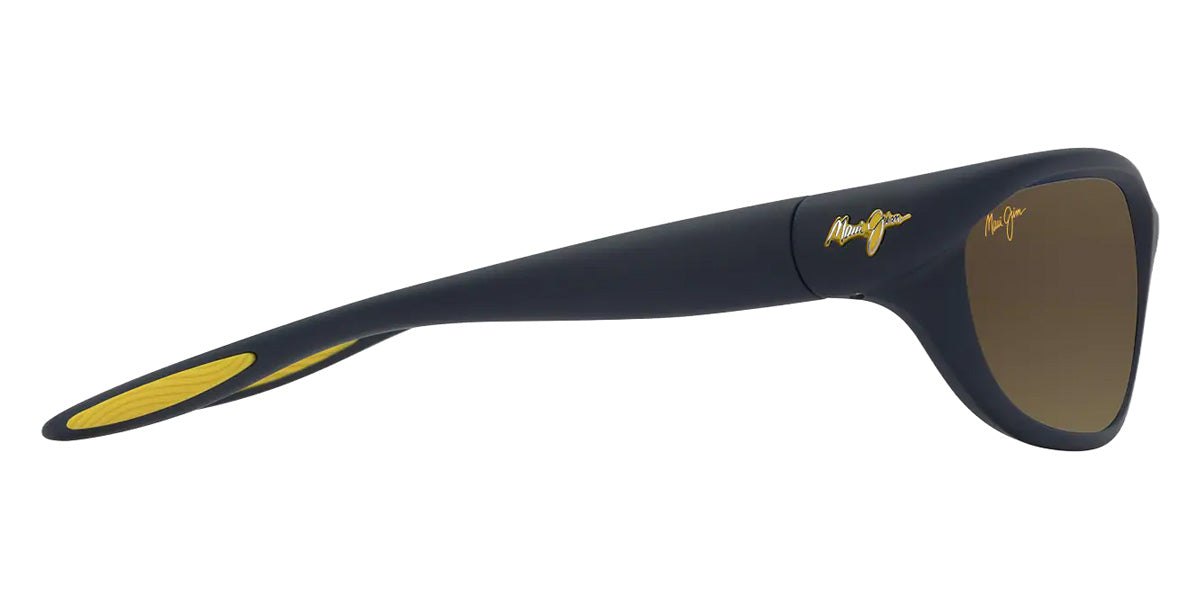 Maui Jim HAULANI MM349-015 62 - Matte Solid Dark Blue with Yellow #id:mjimm349015_s:128110