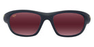 Maui Jim HAULANI MM349-018 62 - Matte Solid Dark Blue with Yellow #id:mjimm349018_s:132100