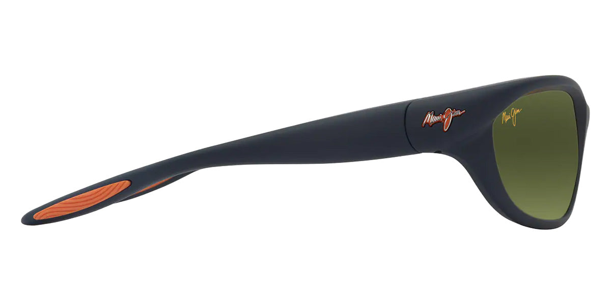 Maui Jim HAULANI MM349-020 62 - Matte Solid Dark Blue with Orange #id:mjimm349020_s:150110