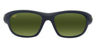 Maui Jim HAULANI MM349-021 62 - Matte Solid Dark Blue with Yellow #id:mjimm349021_s:130100