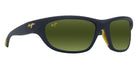 Maui Jim HAULANI MM349-021 62 - Matte Solid Dark Blue with Yellow #id:mjimm349021_s:130105