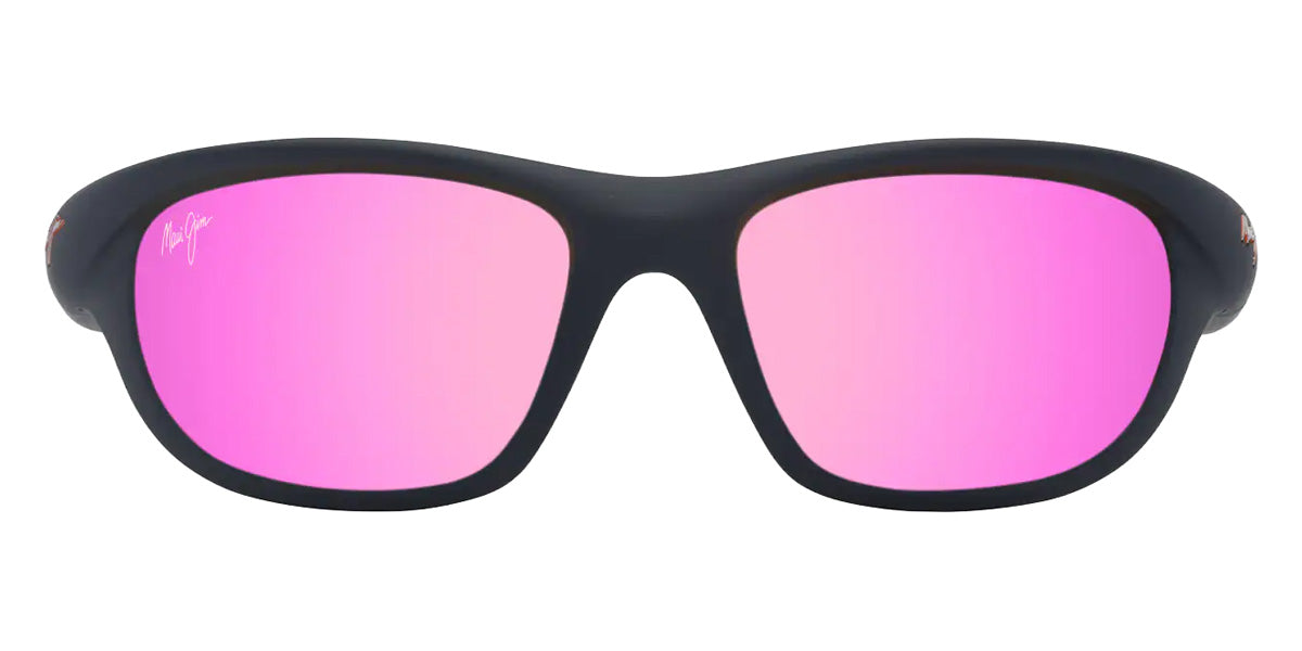 Maui Jim HAULANI MM349-026 62 - Matte Solid Dark Blue with Orange #id:mjimm349026_s:154100