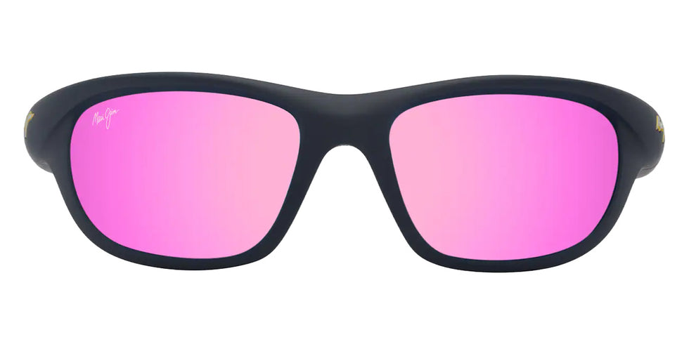 Maui Jim HAULANI MM349-027 62 - Matte Solid Dark Blue with Yellow #id:mjimm349027_s:134100