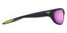 Maui Jim HAULANI MM349-027 62 - Matte Solid Dark Blue with Yellow #id:mjimm349027_s:134110