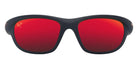 Maui Jim HAULANI MM349-029 62 - Matte Solid Dark Blue with Orange #id:mjimm349029_s:156100