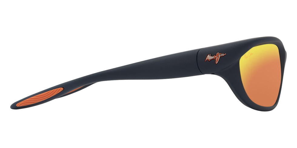 Maui Jim HAULANI MM349-029 62 - Matte Solid Dark Blue with Orange #id:mjimm349029_s:156110