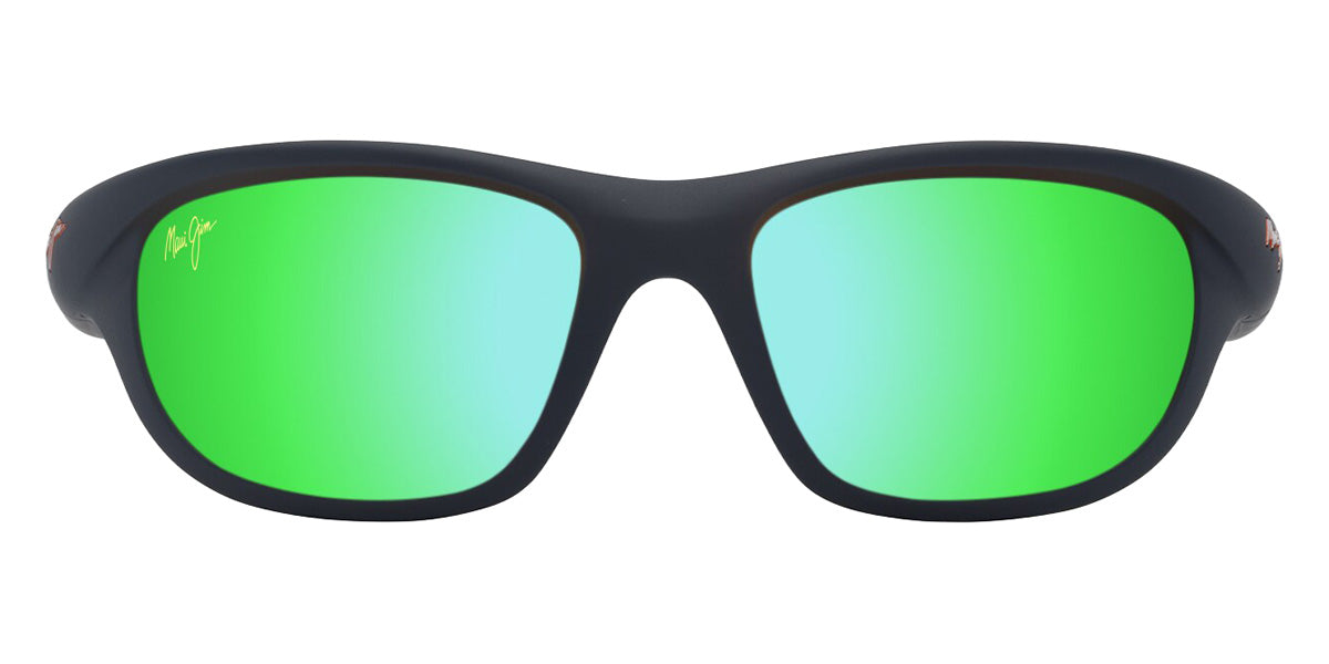Maui Jim HAULANI MM349-032 62 - Matte Solid Dark Blue with Orange #id:mjimm349032_s:144100