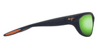 Maui Jim HAULANI MM349-032 62 - Matte Solid Dark Blue with Orange #id:mjimm349032_s:144110