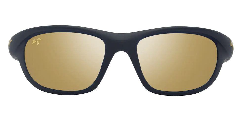 Maui Jim HAULANI MM349-036 62 - Matte Solid Dark Blue with Yellow #id:mjimm349036_s:122100
