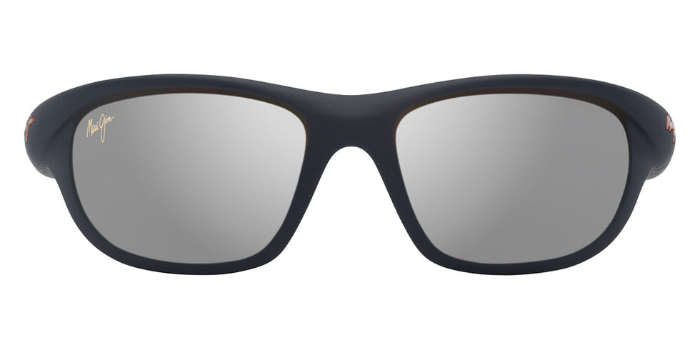 Maui Jim HAULANI MM349-038 62 - Matte Solid Dark Blue with Orange #id:mjimm349038_s:158100