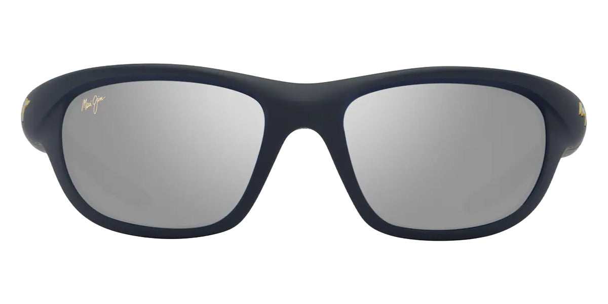 Maui Jim HAULANI MM349-039 62 - Matte Solid Dark Blue with Yellow #id:mjimm349039_s:138100