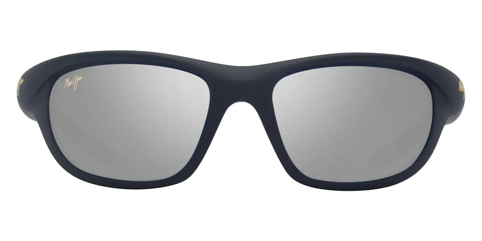Maui Jim HAULANI MM349-039 62 - Matte Solid Dark Blue with Yellow #id:mjimm349039_s:138100