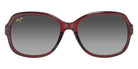 Maui Jim HILUHILU MM355-002 55 - Shiny Transparent Burgundy #id:mjimm355002_s:166100