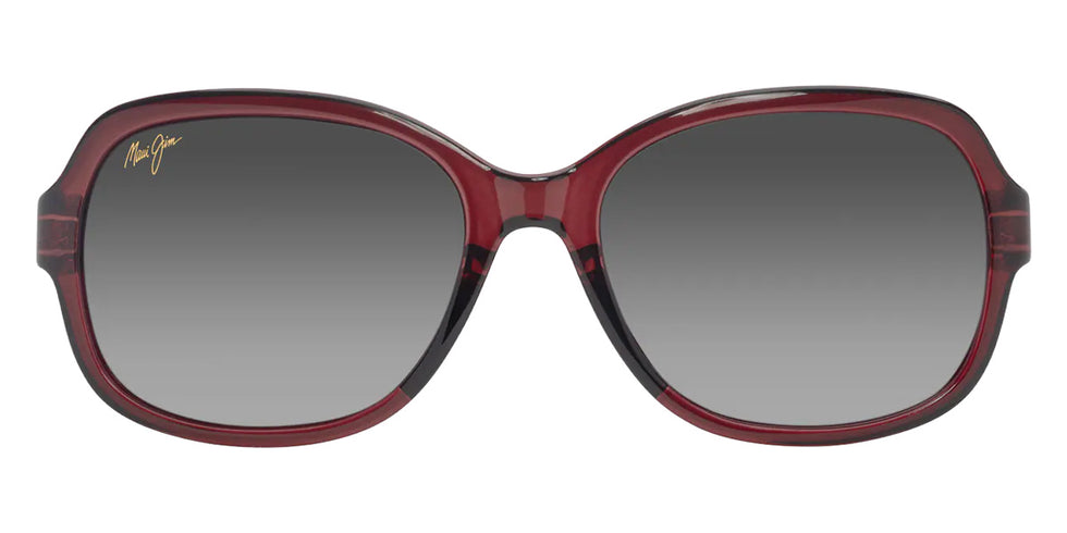 Maui Jim HILUHILU MM355-002 55 - Shiny Transparent Burgundy #id:mjimm355002_s:166100