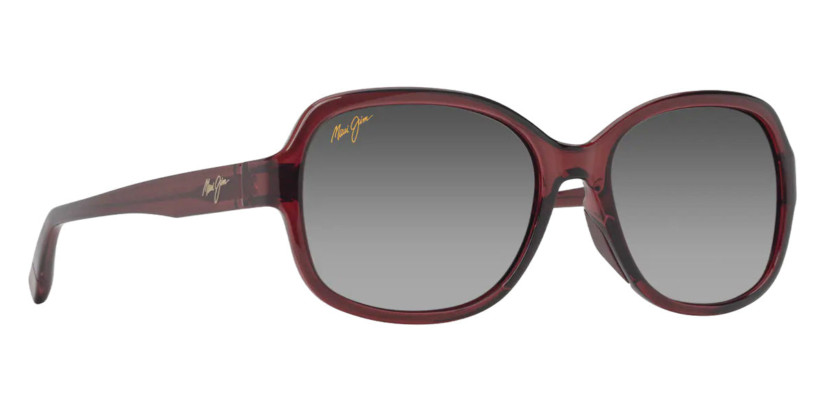 Maui Jim HILUHILU MM355-002 55 - Shiny Transparent Burgundy #id:mjimm355002_s:166105
