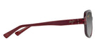 Maui Jim HILUHILU MM355-002 55 - Shiny Transparent Burgundy #id:mjimm355002_s:166110