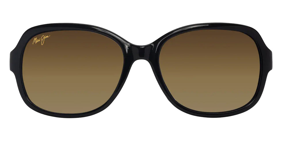Maui Jim HILUHILU MM355-005 55 - Shiny Black #id:mjimm355005_s:108100