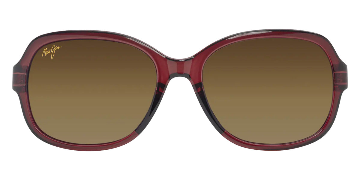 Maui Jim HILUHILU MM355-006 55 - Shiny Transparent Burgundy #id:mjimm355006_s:168100