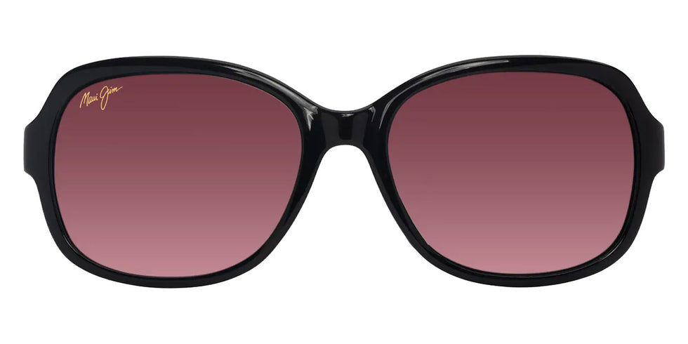 Maui Jim HILUHILU MM355-009 55 - Shiny Black #id:mjimm355009_s:112100