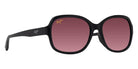 Maui Jim HILUHILU MM355-009 55 - Shiny Black #id:mjimm355009_s:112105