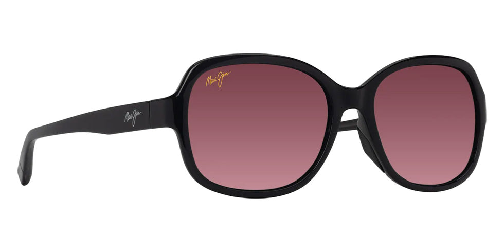 Maui Jim HILUHILU MM355-009 55 - Shiny Black #id:mjimm355009_s:112105