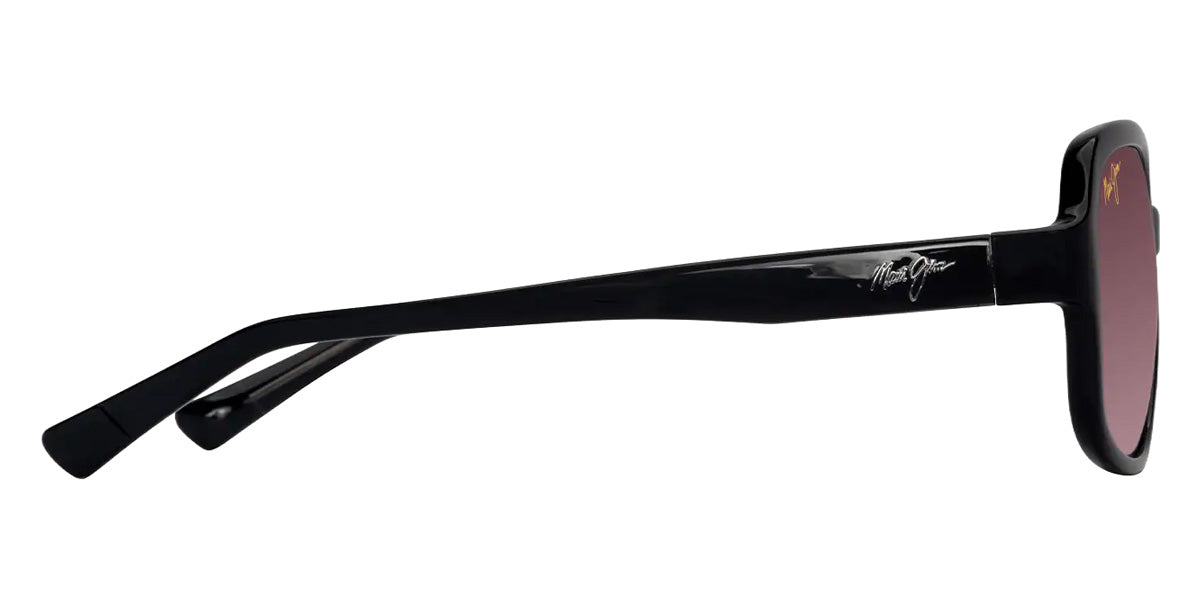 Maui Jim HILUHILU MM355-009 55 - Shiny Black #id:mjimm355009_s:112110