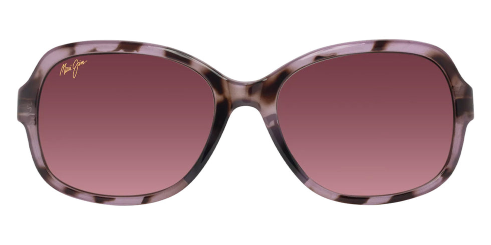 Maui Jim HILUHILU MM355-012 55 - Shiny Spotted Pink Havana #id:mjimm355012_s:152100