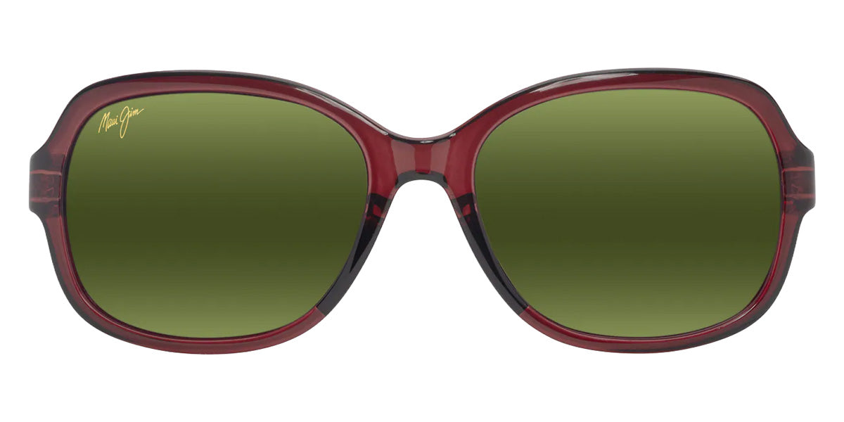 Maui Jim HILUHILU MM355-028 55 - Shiny Transparent Burgundy #id:mjimm355028_s:170100
