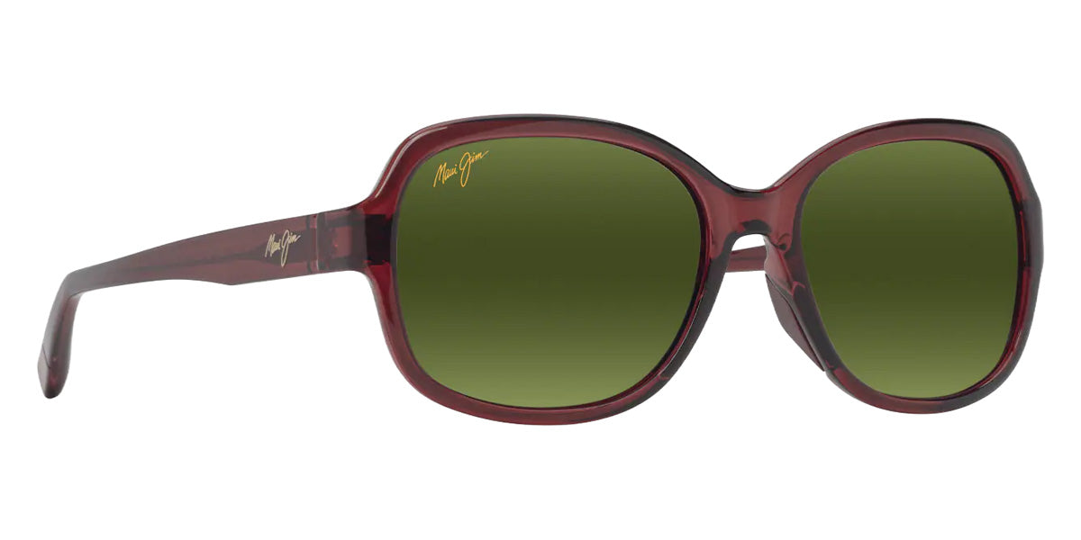Maui Jim HILUHILU MM355-028 55 - Shiny Transparent Burgundy #id:mjimm355028_s:170105
