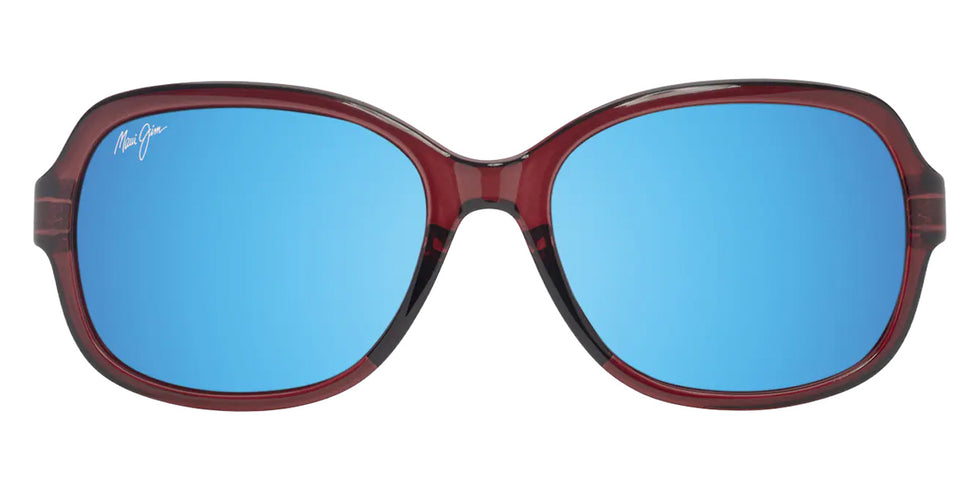 Maui Jim HILUHILU MM355-032 55 - Shiny Transparent Burgundy #id:mjimm355032_s:160100